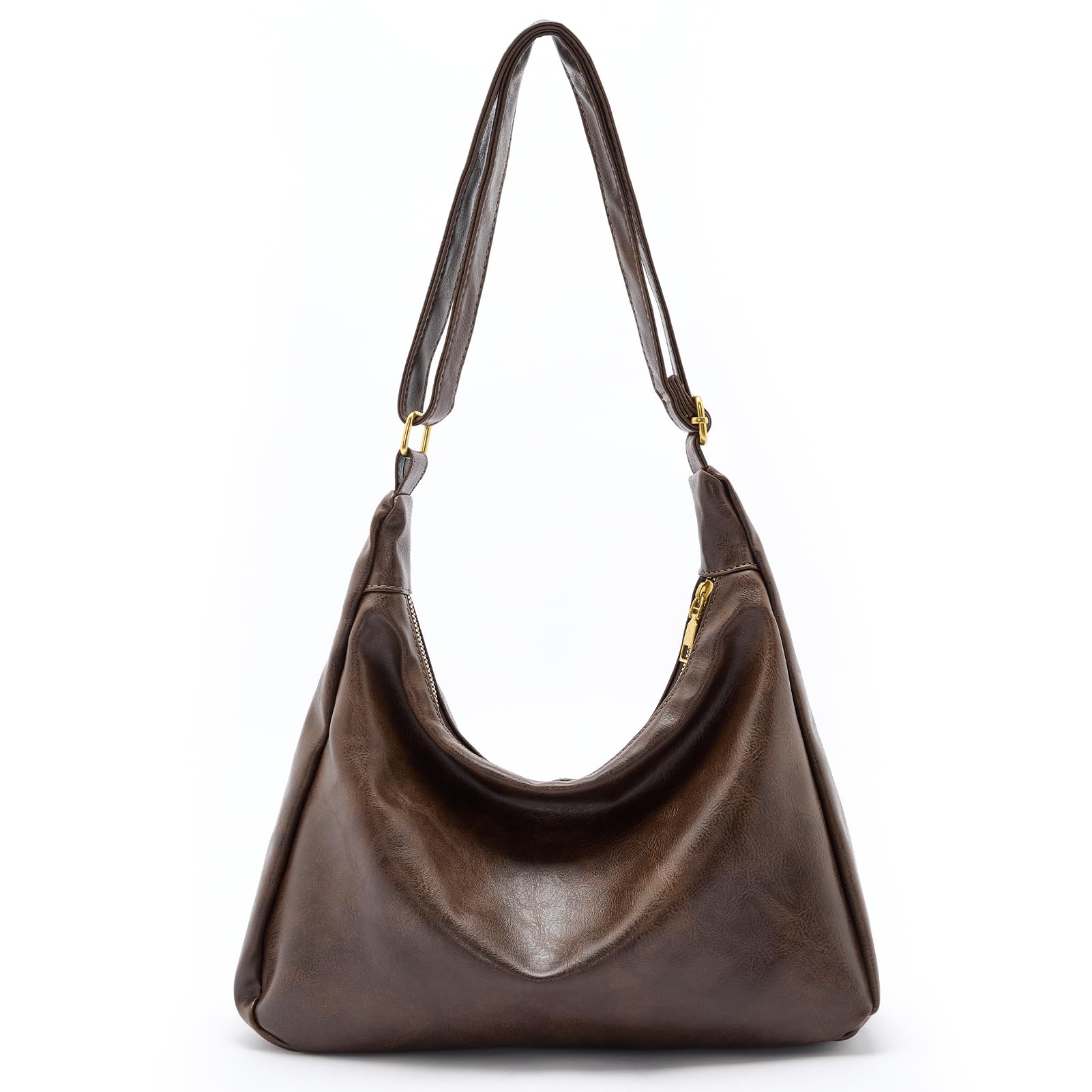 PALAY® Crossbody Bag for Woman Ultra Soft Foldable Vegan Leather Shoulder Handbag Stylish Slouchy Tote Hobo Purses PALAY® Crossbody Bag for Woman Ultra Soft Foldable Vegan Leather Shoulder Handbag Stylish Slouchy Tote Hobo Purses